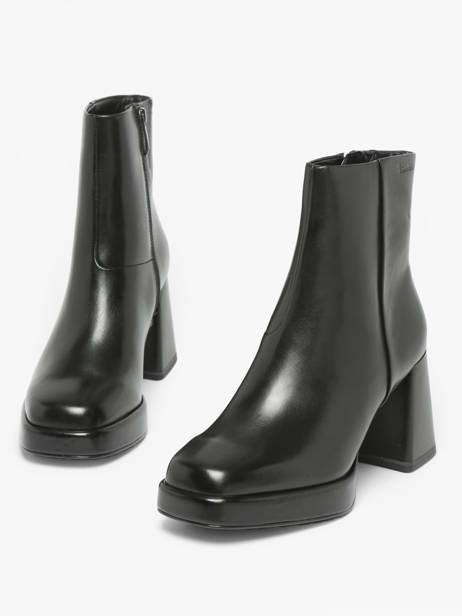 Bottines à Talon En Cuir Tamaris Noir accessoires 41 vue secondaire 1