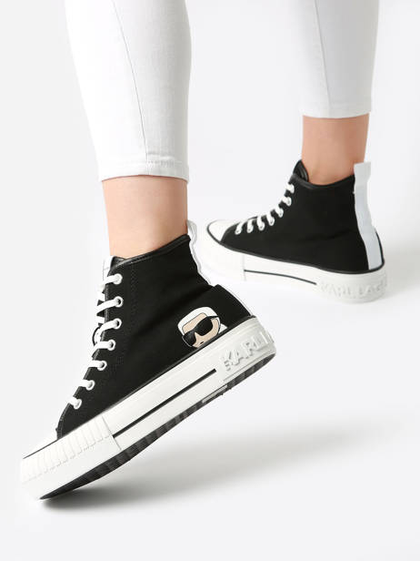Sneakers Kampus Max Nft Karl lagerfeld Noir accessoires KL60450N vue secondaire 2