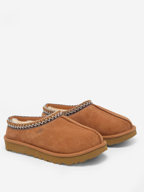 Chaussons Tasman En Cuir Ugg Marron accessoires 5955 vue secondaire 3