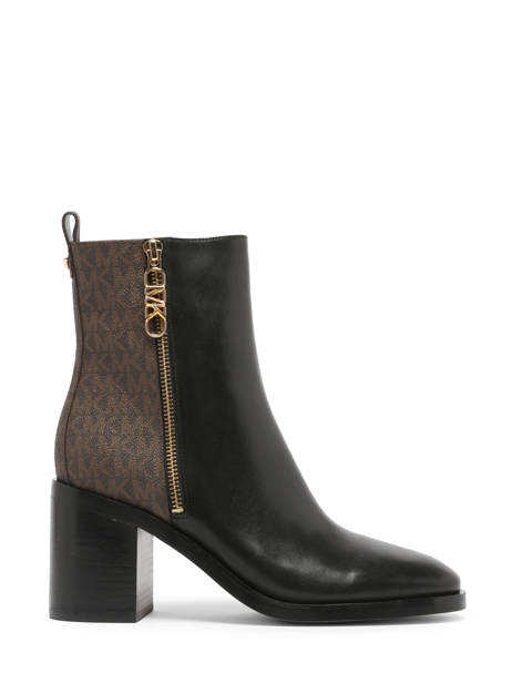 Bottines à Talon Regan En Cuir Michael kors Noir accessoires F3RGME8L