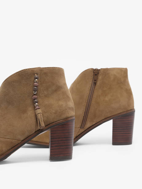 Bottines à Talon Natax En Cuir Mam'zelle Marron accessoires CSIRI54 vue secondaire 1
