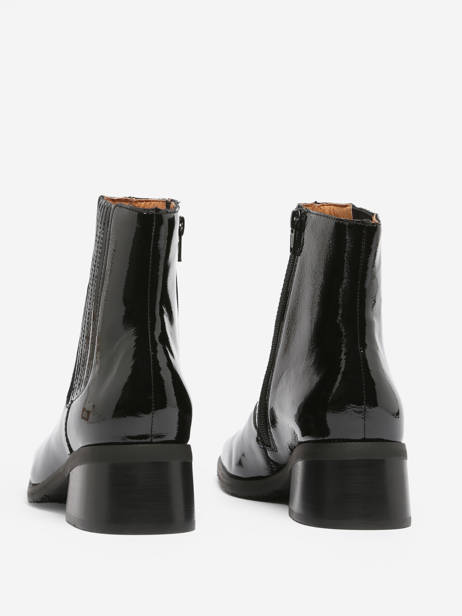 Bottines à Talon Dirla En Cuir Mam'zelle Noir accessoires CSIXR40 vue secondaire 4
