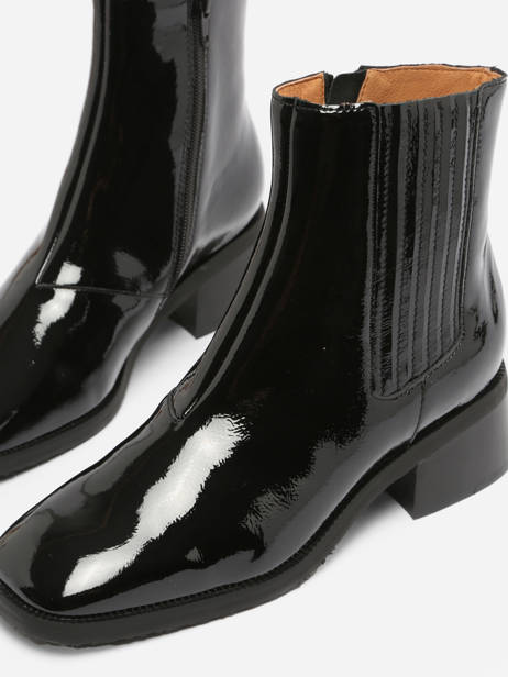 Bottines à Talon Dirla En Cuir Mam'zelle Noir accessoires CSIXR40 vue secondaire 1