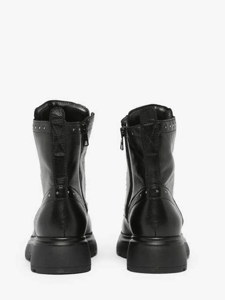 Bottines En Cuir Mjus Noir accessoires T79205 vue secondaire 4