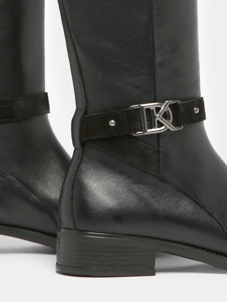 Bottes Chad En Cuir Dorking Noir accessoires D9120 vue secondaire 1