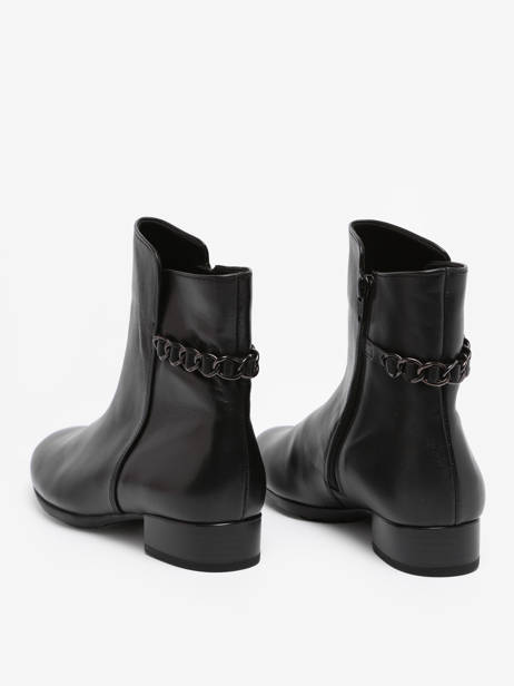 Bottines En Cuir Gabor Noir accessoires 57 vue secondaire 4