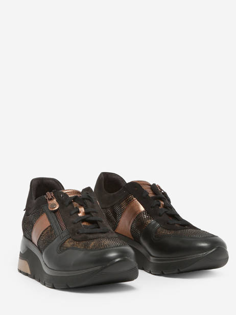 Sneakers Elisia En Cuir Mephisto Noir accessoires P5143739 vue secondaire 3