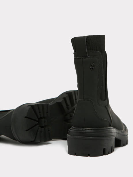 Bottines Coline Vanessa wu Noir accessoires BT2596NR vue secondaire 3