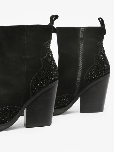 Santiags En Cuir Alma en pena Noir accessoires I23438 vue secondaire 1