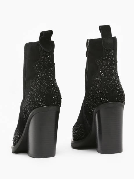 Santiags En Cuir Alma en pena Noir accessoires I23438 vue secondaire 4