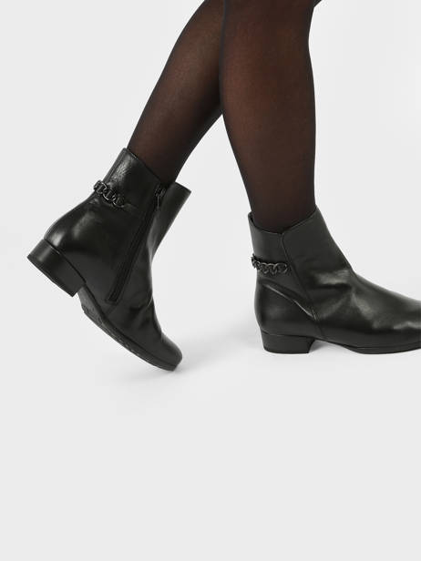 Bottines En Cuir Gabor Noir accessoires 57 vue secondaire 2