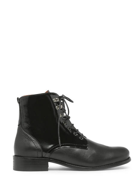Boots En Cuir Rock and rose Noir accessoires CV5404