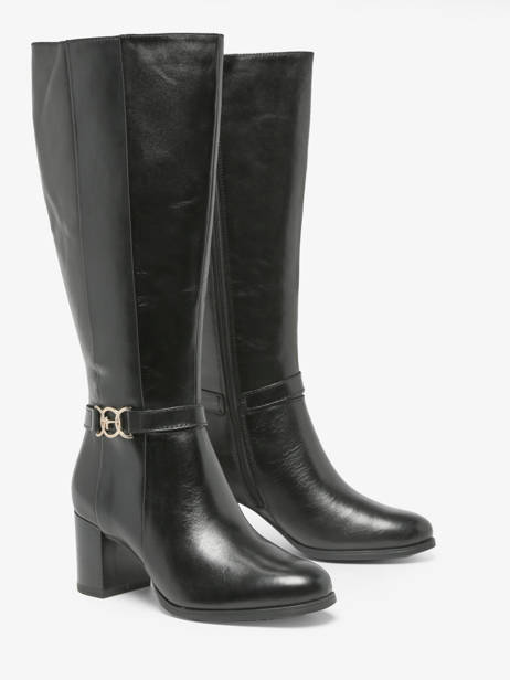 Bottes à Talon En Cuir Tamaris Noir accessoires 41 vue secondaire 2