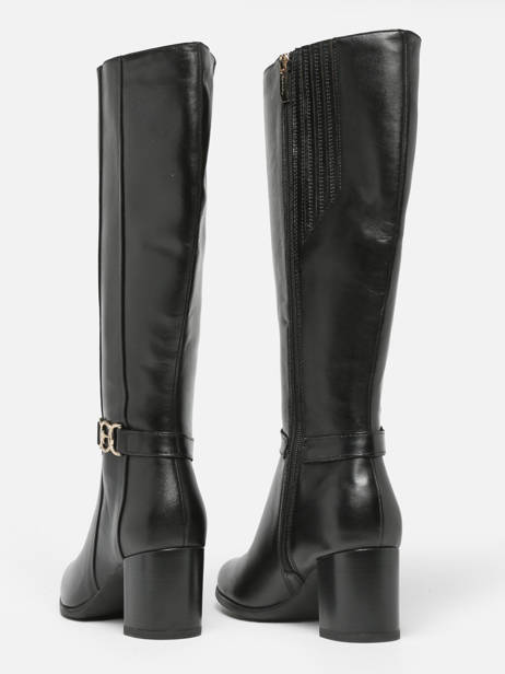 Bottes à Talon En Cuir Tamaris Noir accessoires 41 vue secondaire 3