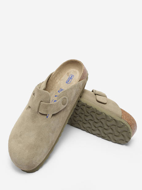 Mules Boston Birkenstock Vert accessoires 1019108 vue secondaire 2