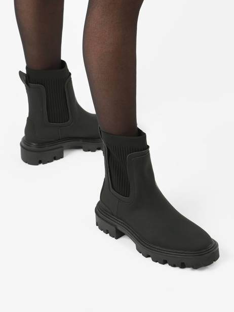 Bottines Coline Vanessa wu Noir accessoires BT2596NR vue secondaire 2