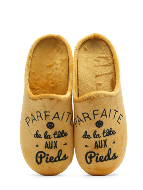 Chaussons La maison de l'espadrille Jaune accessoires 6