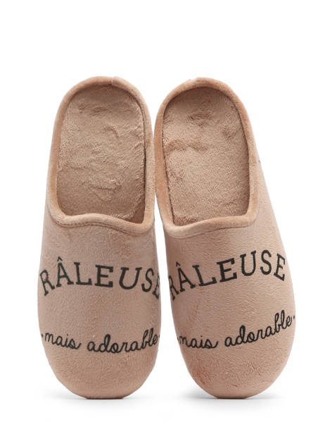 Chaussons La maison de l'espadrille Beige accessoires 6