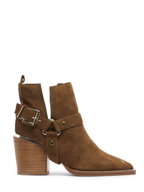 Santiags En Cuir Alma en pena Marron accessoires I23318