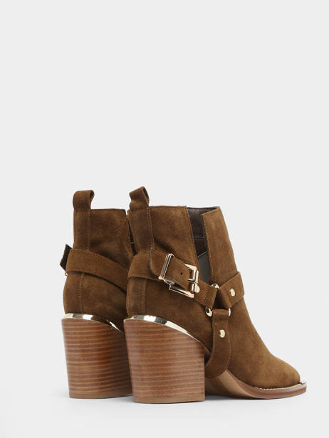Santiags En Cuir Alma en pena Marron accessoires I23318 vue secondaire 3