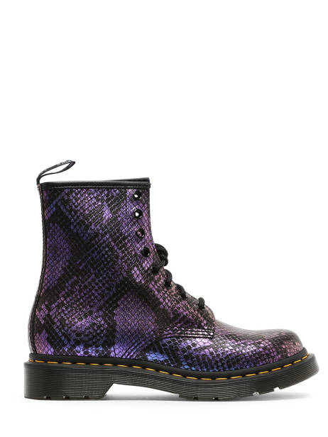 Bottines 1460 Viper En Cuir Dr martens Violet accessoires 31027719