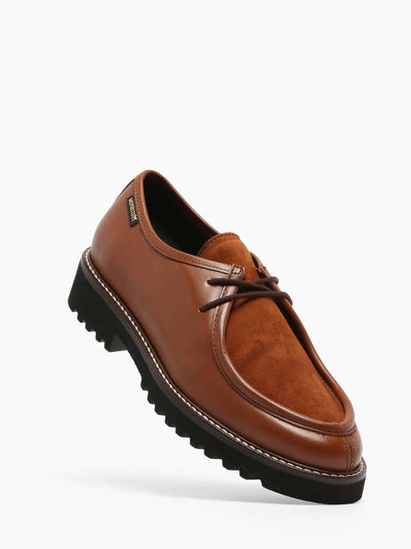 Chaussures Derbies Sonie En Cuir Mephisto Marron accessoires P5140534 vue secondaire 1