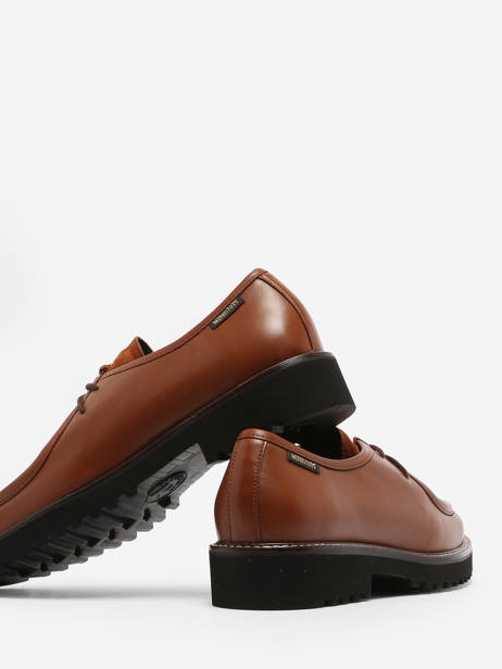 Chaussures Derbies Sonie En Cuir Mephisto Marron accessoires P5140534 vue secondaire 3