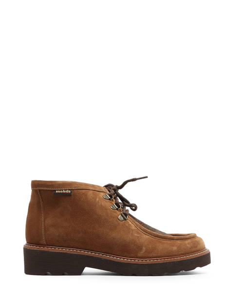 Chaussures Derbies Oprah En Cuir Mephisto Marron accessoires P5143265