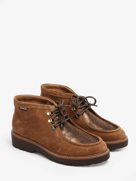Chaussures Derbies Oprah En Cuir Mephisto Marron accessoires P5143265 vue secondaire 2