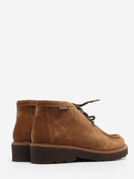 Chaussures Derbies Oprah En Cuir Mephisto Marron accessoires P5143265 vue secondaire 3