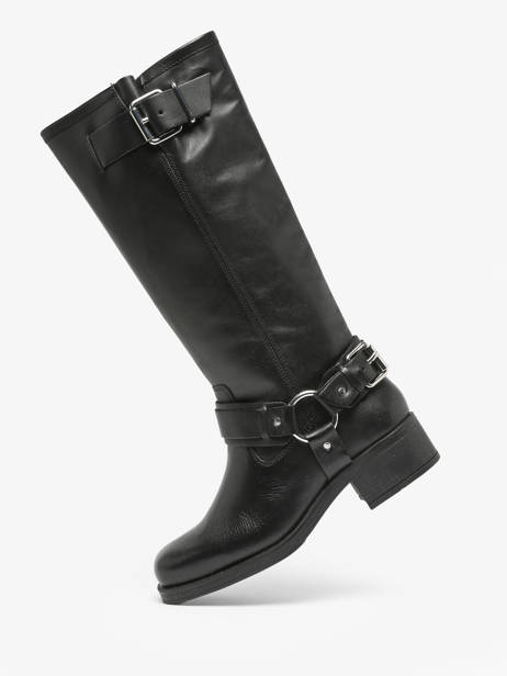 Boots Modular En Cuir Ps poelman Noir accessoires MODULA05 vue secondaire 1
