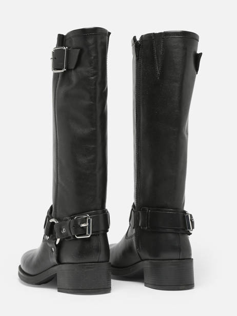 Boots Modular En Cuir Ps poelman Noir accessoires MODULA05 vue secondaire 3