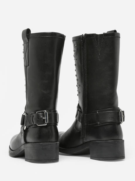 Boots Modular En Cuir Ps poelman Noir accessoires MODULA36 vue secondaire 3