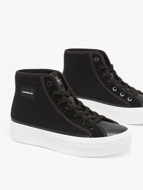 Sneakers Calvin klein jeans Noir accessoires 13200GM vue secondaire 3