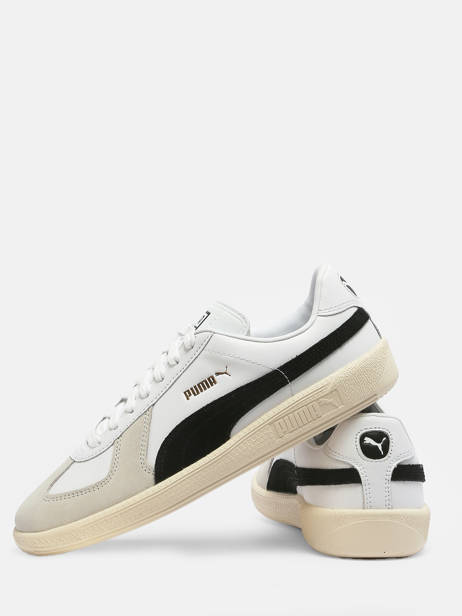 Sneakers Army Trainer En Cuir Puma Blanc accessoires 38660701 vue secondaire 4