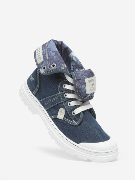 Sneakers Mustang Bleu accessoires 1426504 vue secondaire 1