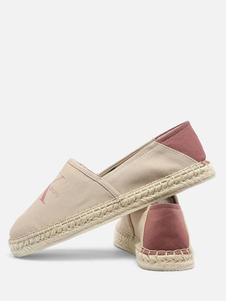Espadrilles Calvin klein jeans Beige accessoires 13760JX vue secondaire 3