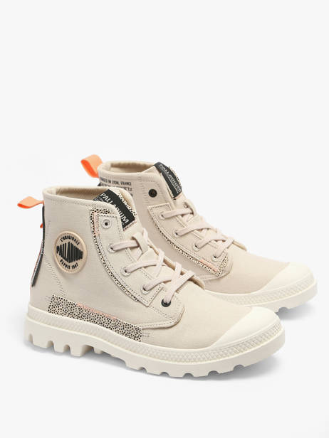 Sneakers Pampa Underlayer Palladium Beige accessoires 99183297 vue secondaire 3