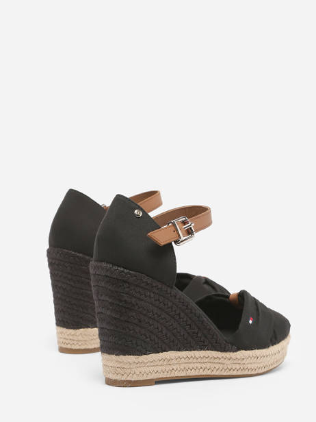 Sandales Semelle Compensée Tommy hilfiger Beige accessoires 4784BDS vue secondaire 3