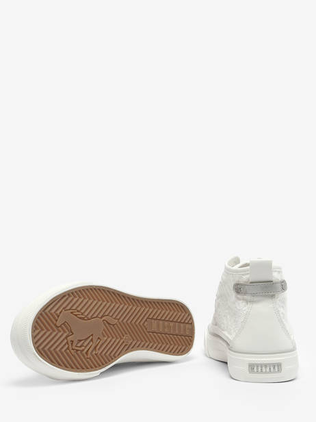 Sneakers Mustang Blanc accessoires 1272502 vue secondaire 4