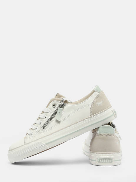 Sneakers Mustang Blanc accessoires 1272310 vue secondaire 4