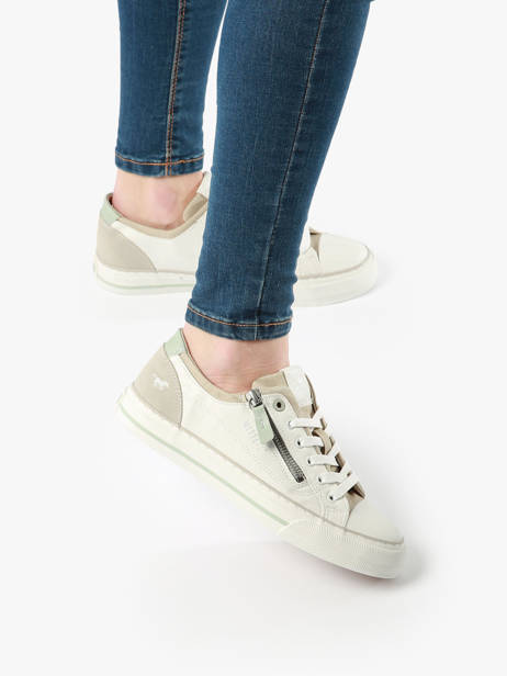 Sneakers Mustang Blanc accessoires 1272310 vue secondaire 2