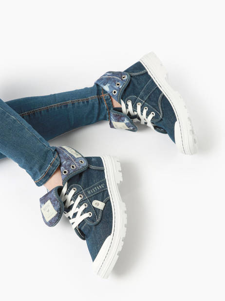 Sneakers Mustang Bleu accessoires 1426504 vue secondaire 2
