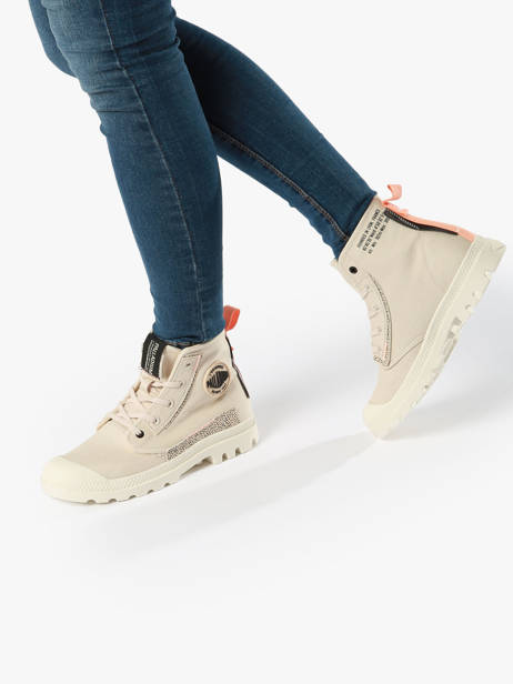 Sneakers Pampa Underlayer Palladium Beige accessoires 99183297 vue secondaire 2