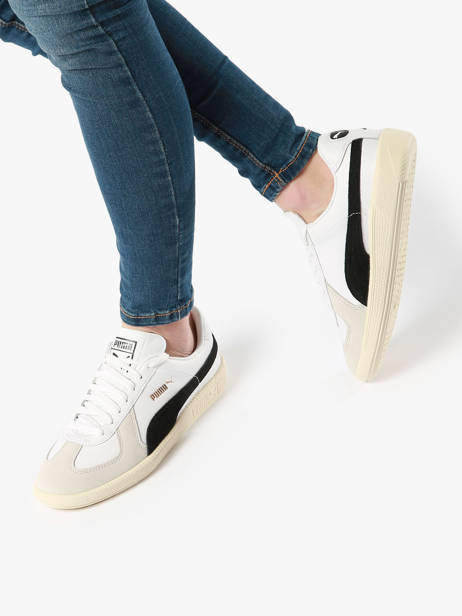Sneakers Army Trainer En Cuir Puma Blanc accessoires 38660701 vue secondaire 2
