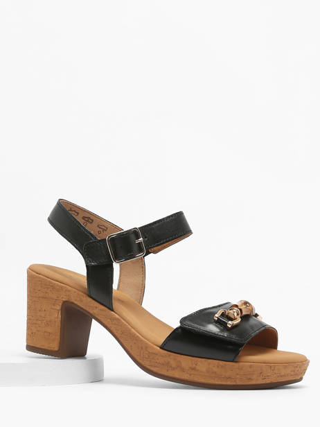 Sandales à Talon En Cuir Gabor Noir accessoires 27 vue secondaire 1