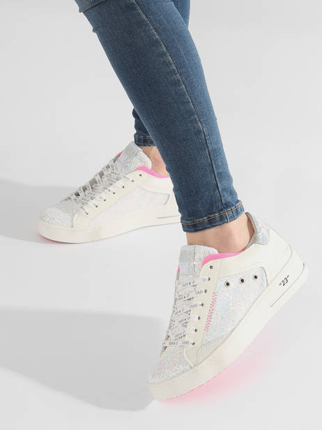 Sneakers Hova En Cuir Semerdjian Blanc accessoires HOV11574 vue secondaire 2