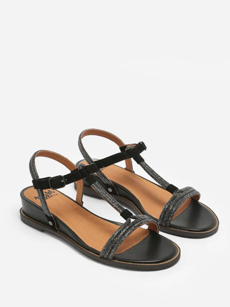 Sandales Olgi En Cuir Mam'zelle Noir accessoires CSG2Q24 vue secondaire 3