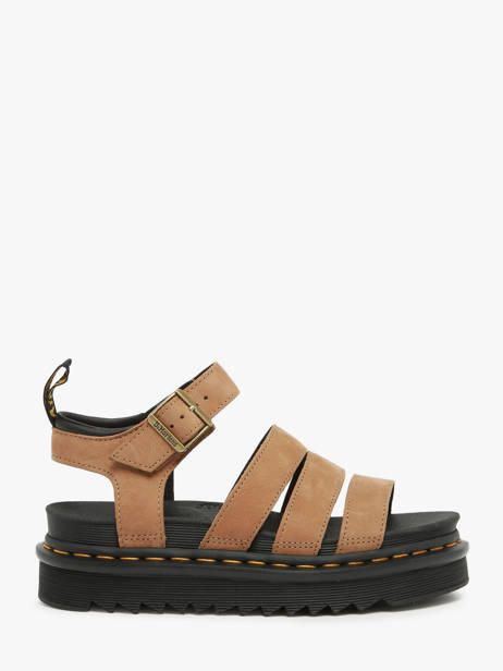 Sandales Blaire En Cuir Dr martens Marron accessoires 31735439