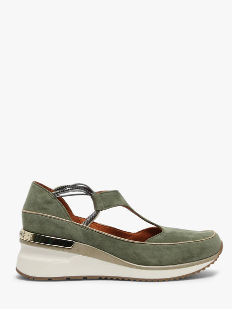 Sneakers Vasas En Cuir Mam'zelle Vert accessoires CSIJK66